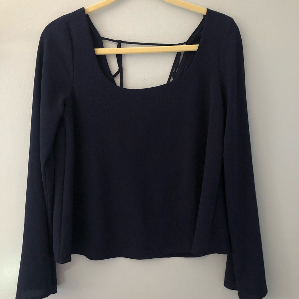Navy Blouse